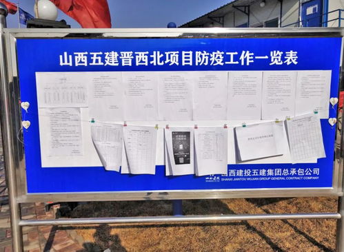 山西建投五建集團戰 疫 復工之晉西北產業園